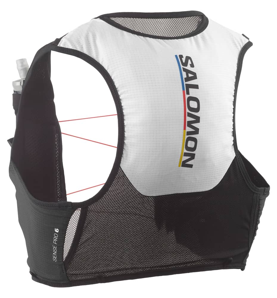 Mochila Hidratación Trail_Unisex_SALOMON Sense Pro 6 Race Flag Set