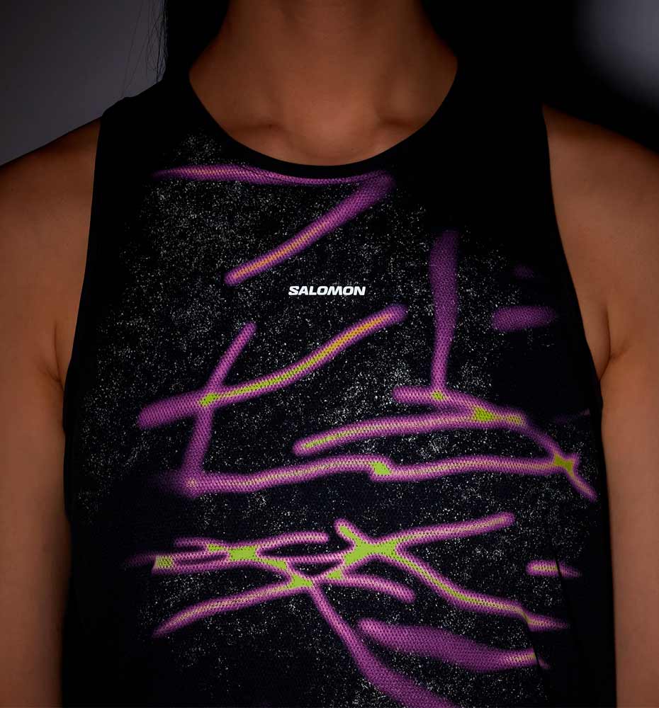 Camiseta De Tirantes Trail Salomon Shakeout Core Graphic