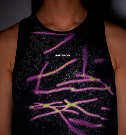 Camiseta De Tirantes Trail Salomon Shakeout Core Graphic