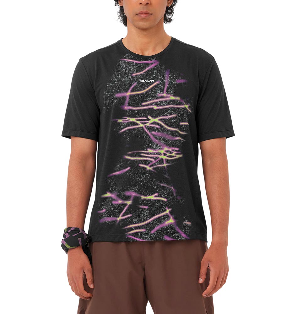 Camiseta Trail Salomon Shakeout Core Graphic M