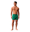Calvin Klein Short Drawstring Covered Waistband Swim Trunks