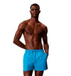 Calvin Klein Short Drawstring Covered Waistband Swim Trunks