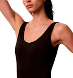 Calvin Klein Scoop Back One Piece Swimsuit