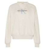 Sudadera Casual Calvin Klein Ls Monologo French Terry Rlxd Cr