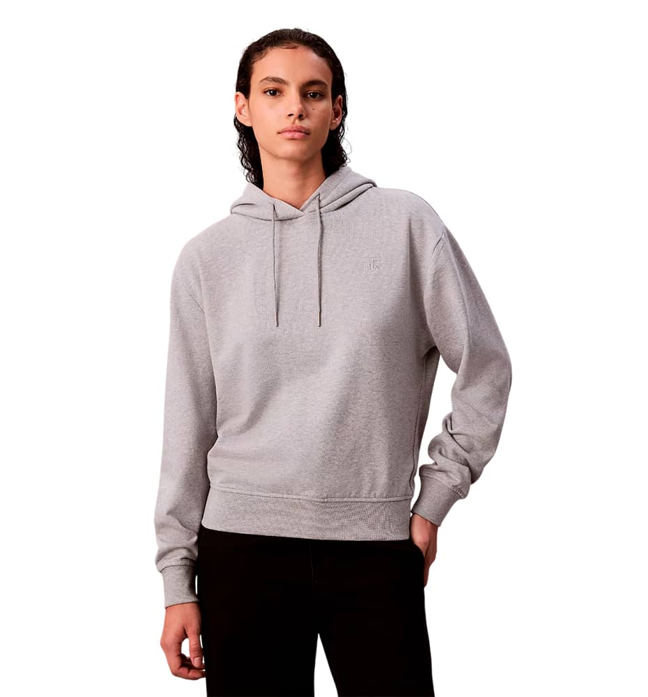 Hoodie Casual Hooded Sweatshirt_Women_CALVIN KLEIN Ls Archive Terry Po Hood
