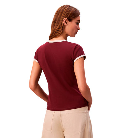 Casual_Women's T-shirt_CALVIN KLEIN Ss 1968 Graphic Baby Tee