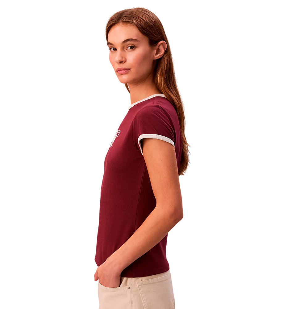 Casual_Women's T-shirt_CALVIN KLEIN Ss 1968 Graphic Baby Tee