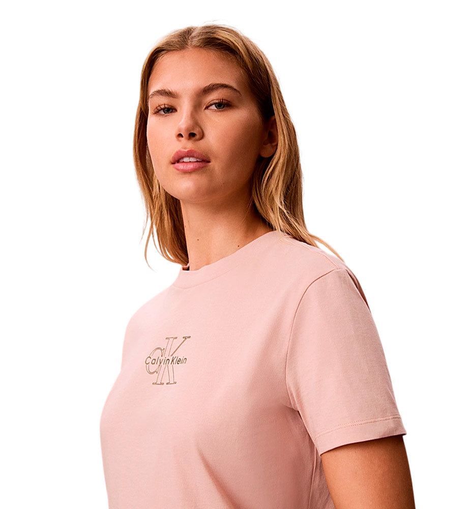 Calvin Klein Classic Foil Monologue Casual T-shirt