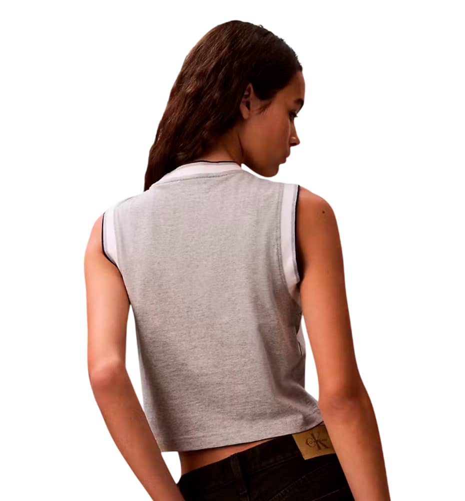 Camiseta Sin Mangas Casual Calvin Klein