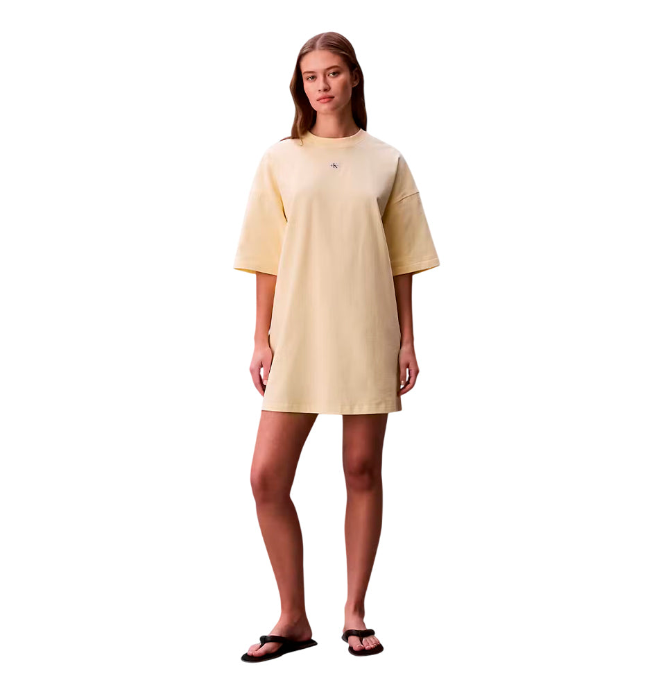 Calvin Klein Woven Label Oversized Casual Dress