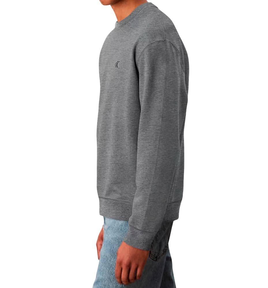 Sudadera Casual_Hombre_CALVIN KLEIN Ls Eu 350terry Monogram Cn Swtsh