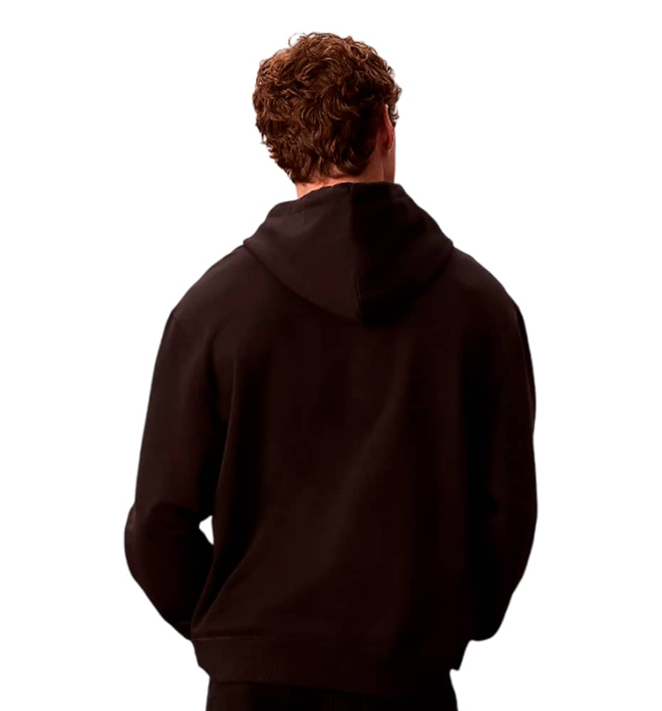 Hoodie Sweatshirt Casual_Men_CALVIN KLEIN Ls Eu 350terry Ck Redbox Graphic