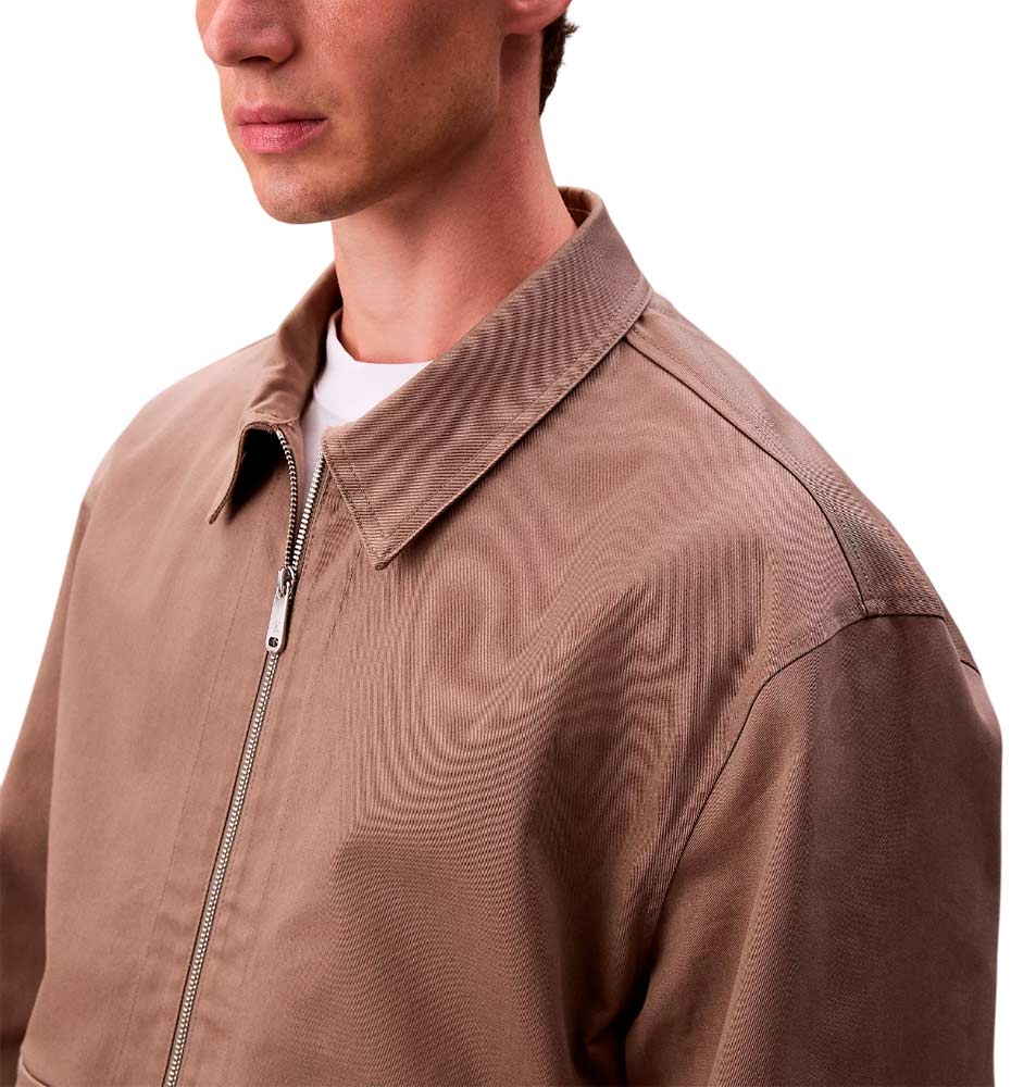 Casual Jacket_Men_CALVIN KLEIN Ls Utility Cotton Patch Pocket J