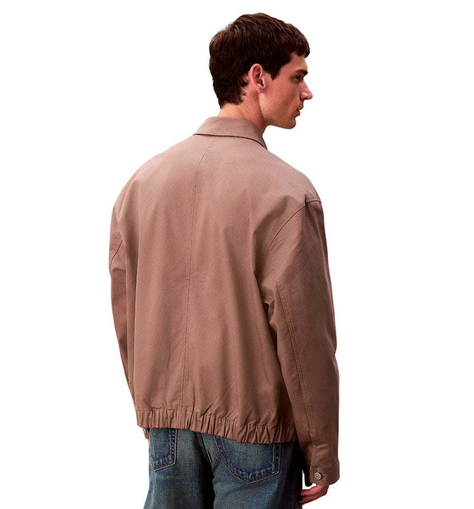 Casual Jacket_Men_CALVIN KLEIN Ls Utility Cotton Patch Pocket J