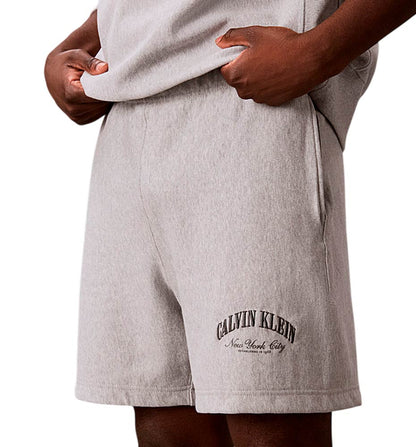 Short Casual Calvin Klein Premium Terry Calvin Collegiate