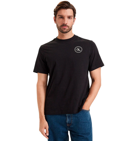 Camiseta Casual Calvin Klein Ez 20s Calvin Crest 1968