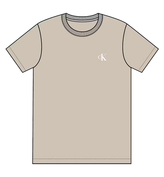 Camiseta Casual Calvin Klein 30s Classic Back Monologo