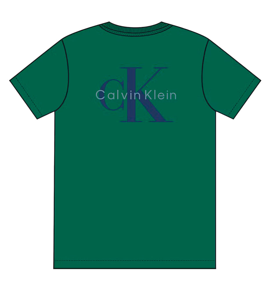 Camiseta Casual Calvin Klein 30s Classic Back Monologo