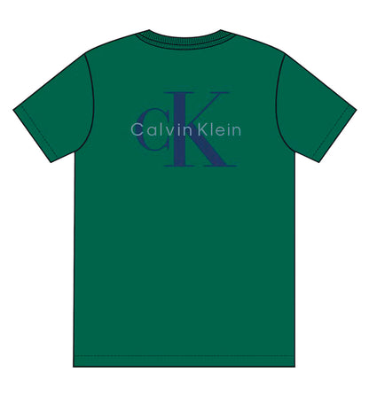 Camiseta Casual Calvin Klein 30s Classic Back Monologo