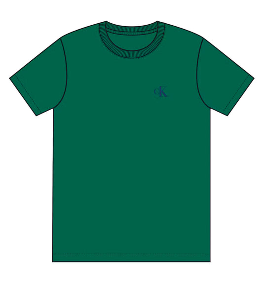 Camiseta Casual Calvin Klein 30s Classic Back Monologo