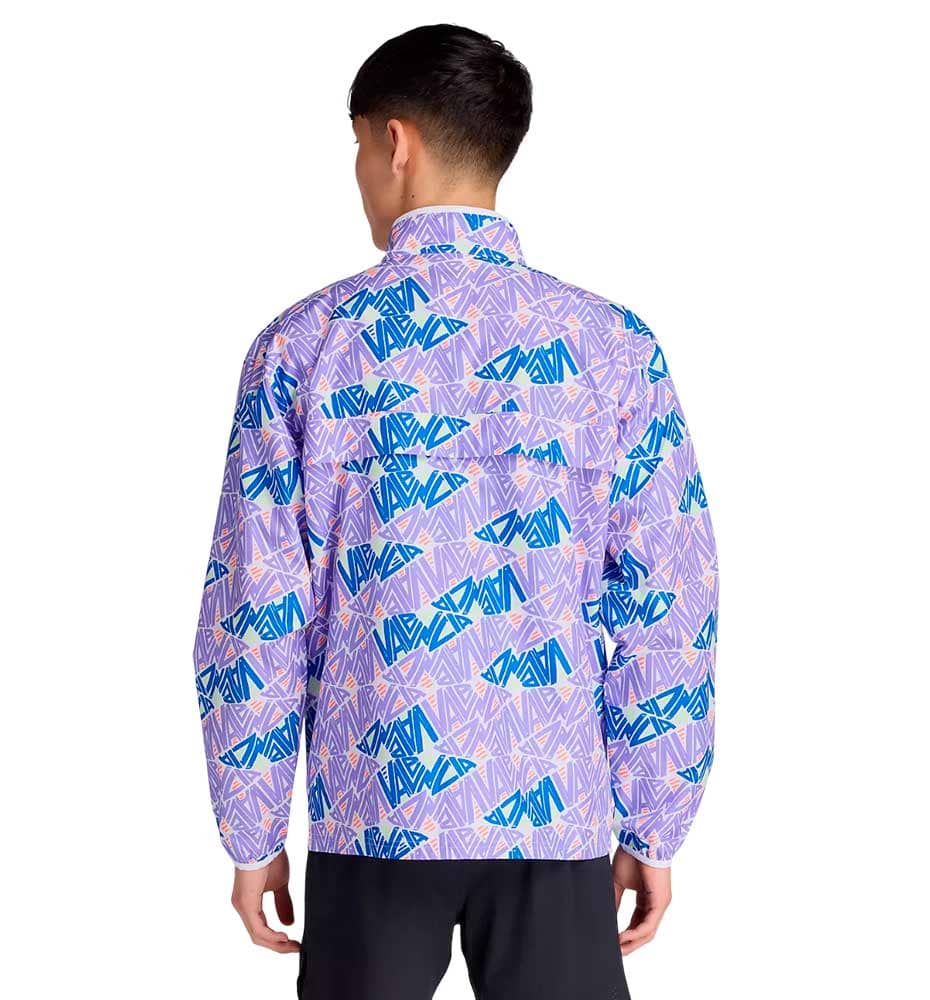 Running Jacket_Men_NEW BALANCE Valencia Marathon Printed Sport Essentials