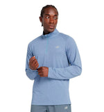 Sudadera Running New Balance Heb Knit 1/4 Zip