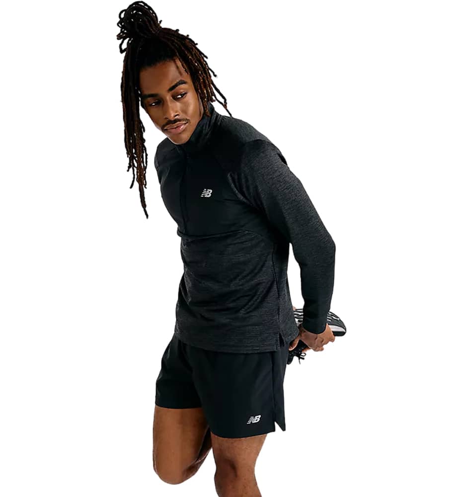 Sudadera Running_Hombre_NEW BALANCE Athletics Heat Grid 1/2 Zip