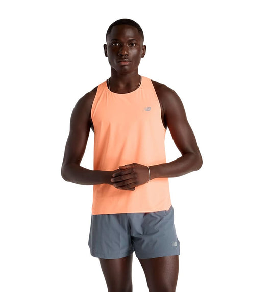 Camiseta De Tirantes Running_Hombre_NEW BALANCE Race Day Ultra Light Singlet