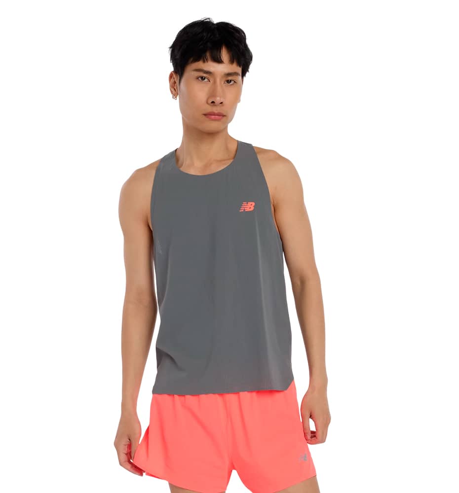 Camiseta De Tirantes Running_Hombre_NEW BALANCE Race Day Ultra Light Singlet