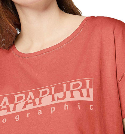 T-shirt M/c Casual_Woman_NAPAPIJRI Sevora W Bright