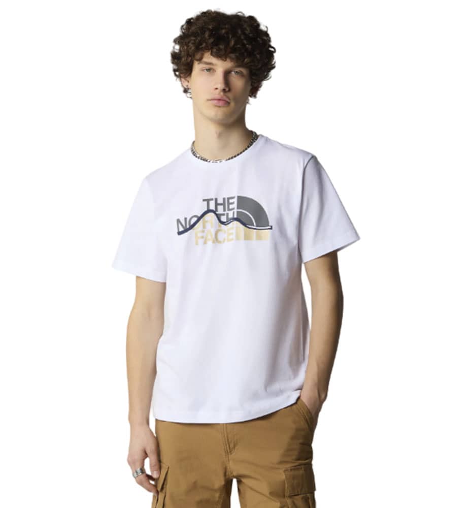 Camiseta M/c Casual_Hombre_THE NORTH FACE M S/s Mountain Line Tee