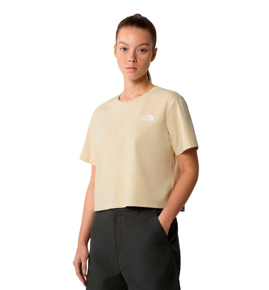 T-shirt M/c Casual_Mujer_THE NORTH FACE W Cropped Simple Dome Tee