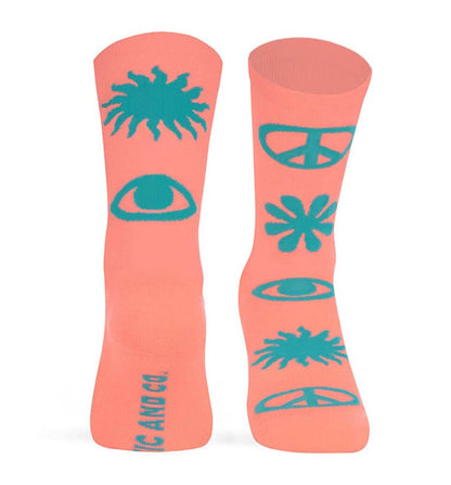 Calcetines Running_Unisex_PACIFIC AND COLORS Peace