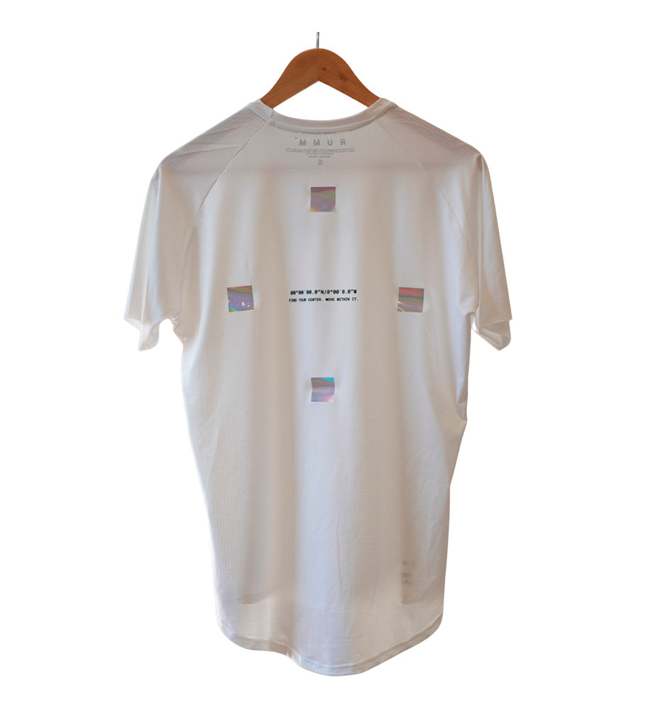 Camiseta M/c Running_Hombre_RUMM Essential White