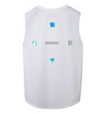 Camiseta Sin Mangas Running Rumm Essential White Tank