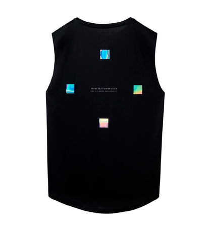 Running Rumm Essential Black Tank Sleeveless T-shirt