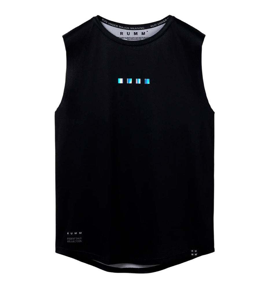Running Rumm Essential Black Tank Sleeveless T-shirt