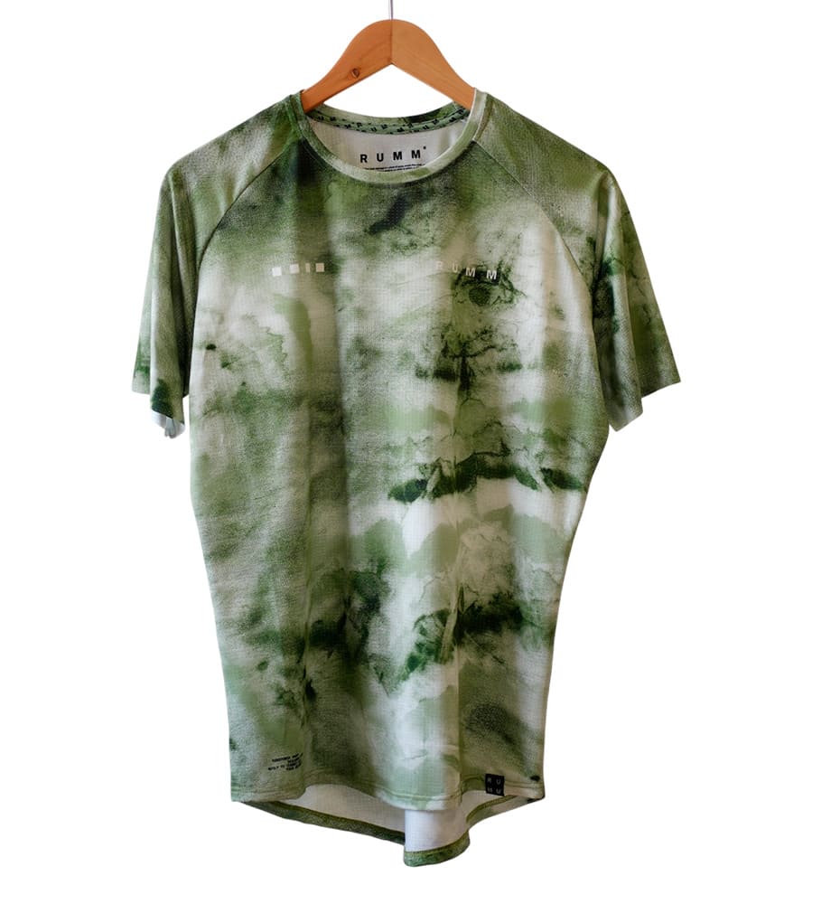 T-shirt M/c Running_Mujer_RUMM Torn Green Woman