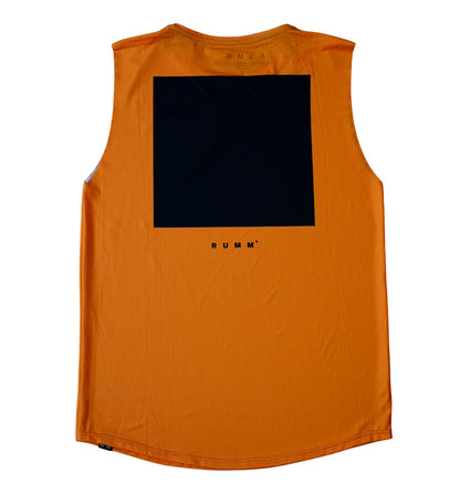Running Sleeveless Shirt_Women_RUMM Orange Tank Woman