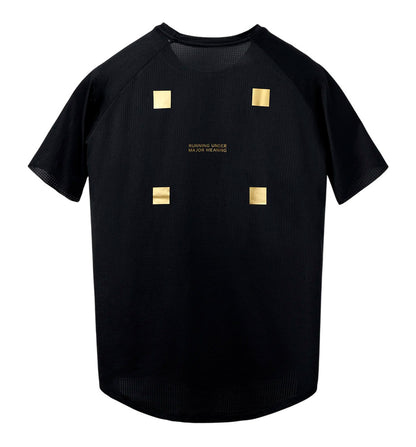 M/C Running Rumm Obsidian Gold Woman T-shirt