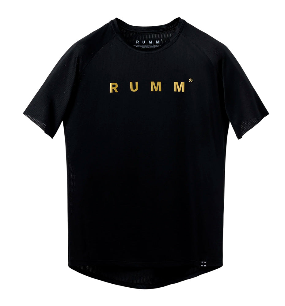 M/C Running Rumm Obsidian Gold Woman T-shirt