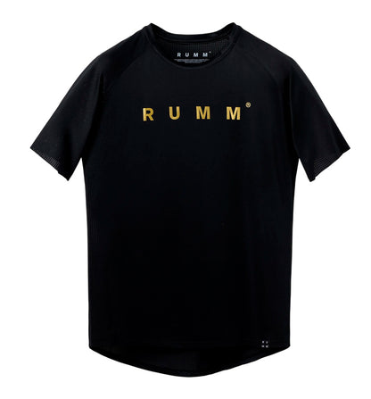 M/C Running Rumm Obsidian Gold Woman T-shirt