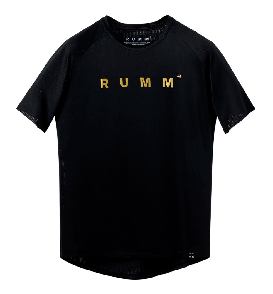 Camiseta Running Rumm Obsidian Gold