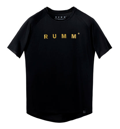Camiseta Running Rumm Obsidian Gold