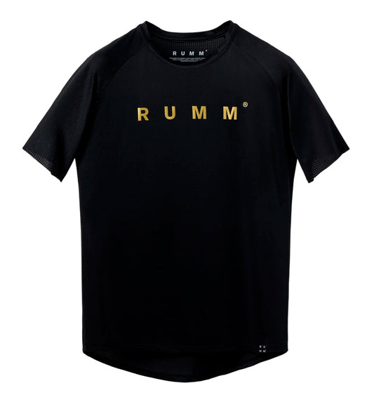 Camiseta Running Rumm Obsidian Gold