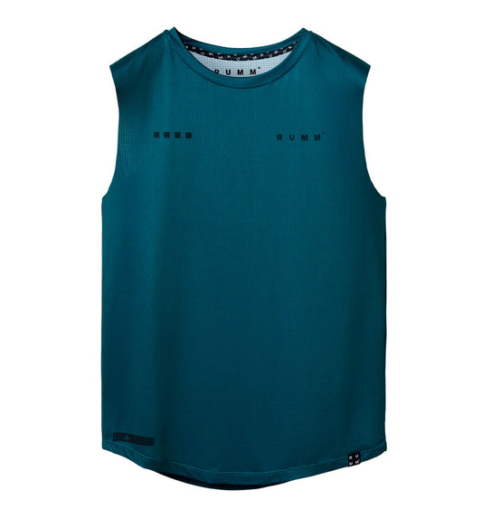 Camiseta De Tirantes Running Rumm Kamon blue Tank men
