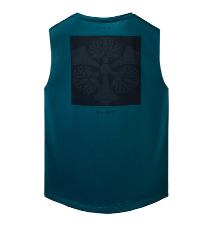 Camiseta De Tirantes Running Rumm Kamon blue tank woman