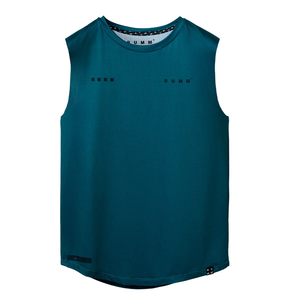 Camiseta De Tirantes Running Rumm Kamon blue tank woman