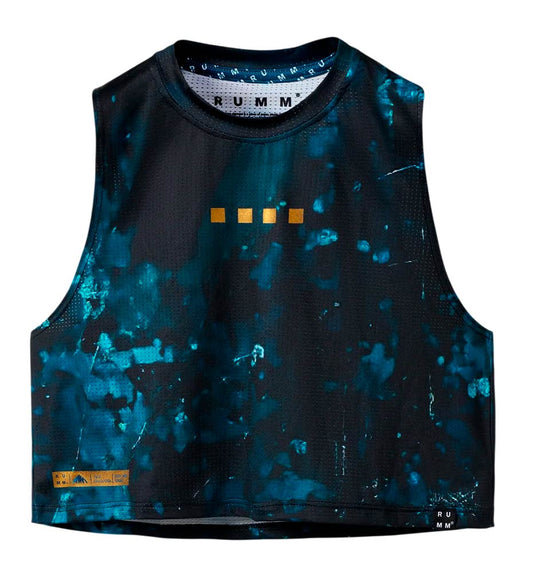 Camiseta De Tirantes Running Rumm Myzu blue woman top