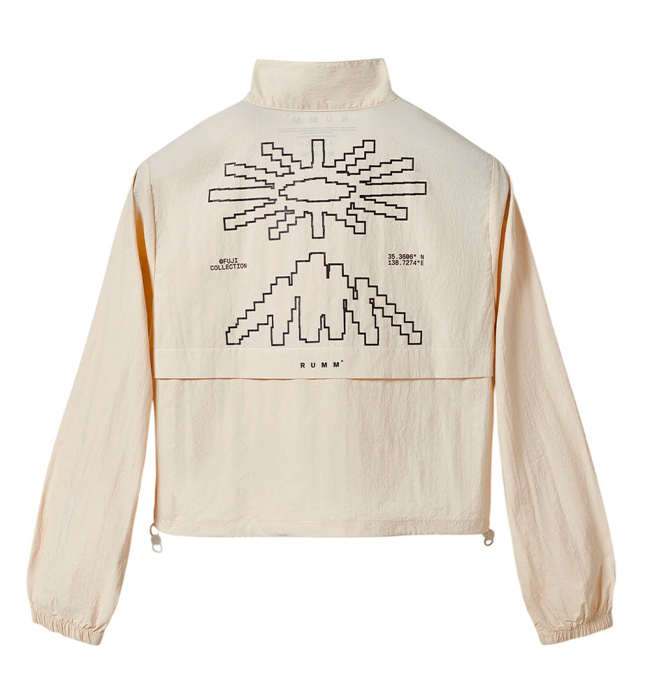 Rumm Windjacket Crop Running Windbreaker